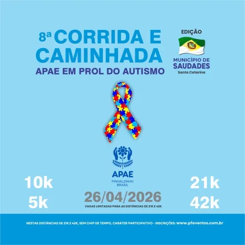 8ª Corrida e Caminhada APAE em Prol do Autismo