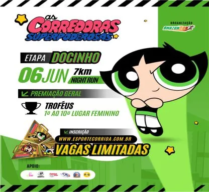 As Corredoras Super Poderosas - Etapa Docinho