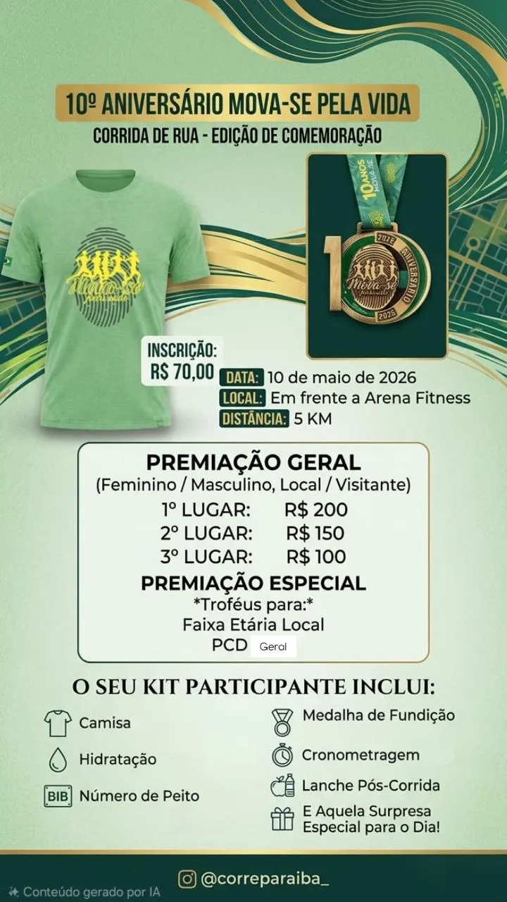 10º Aniversário Mava-se pela Vida