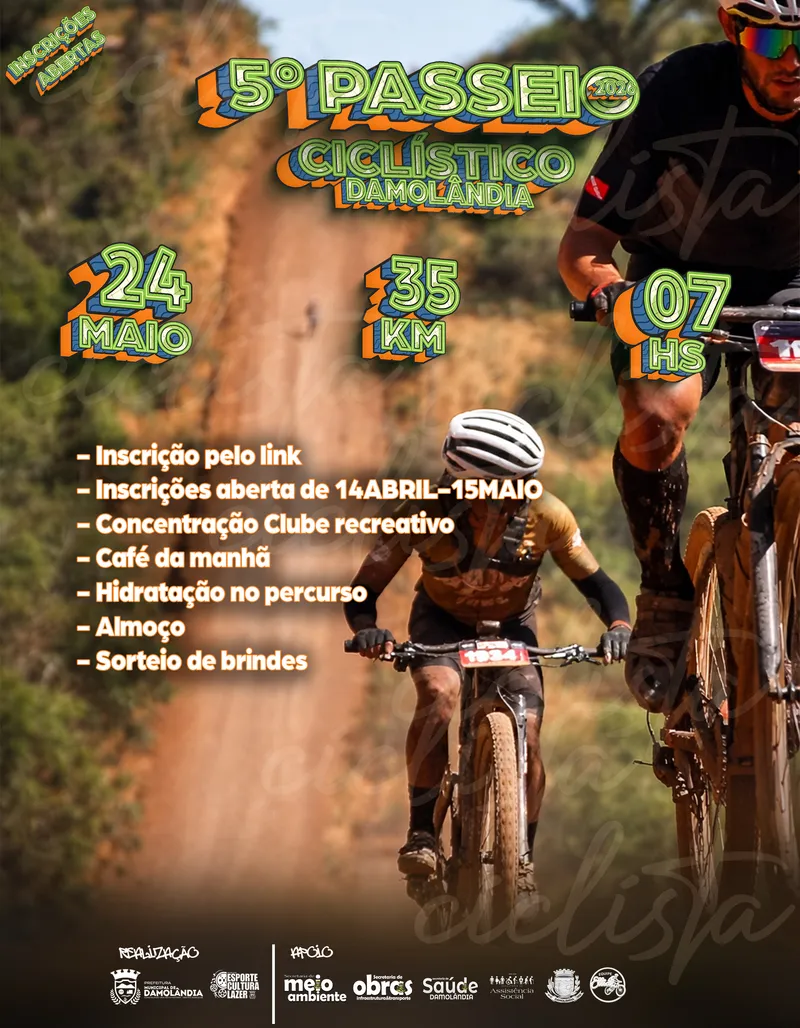 5º Passeio Ciclístico Damolândia