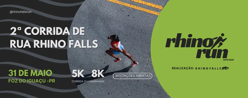 2ª Corrida de Rua Rhino Falls