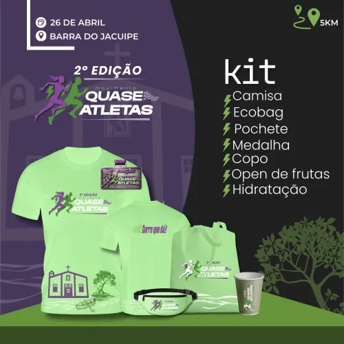 Corrida Movimento Quase-Atletas