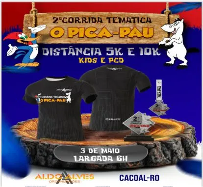 2ª Corrida Temática Pica-pau
