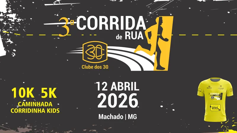 3ª Corrida Clube dos 30
