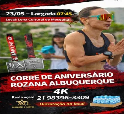 Corrida de Aniversário Rozana