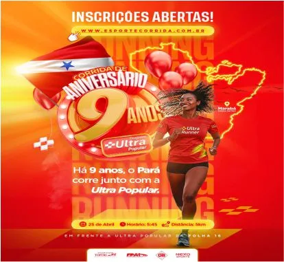 1ª Running Ultra 9 Anos Pará