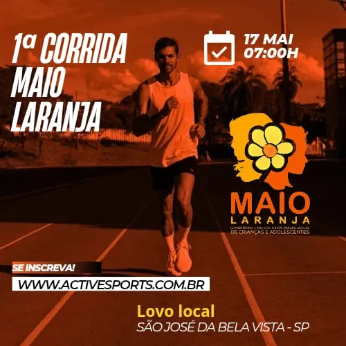 1ª Corrida Maio Laranja
