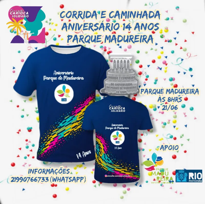 Corrida e Aniversário de 14 Anos do Parque Madureira