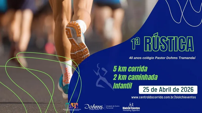 1ª Rústica 40 anos colégio Pastor Dohms