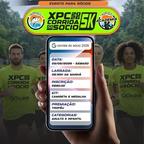 6ª Corrida do Sócio Xingu Praia Clube