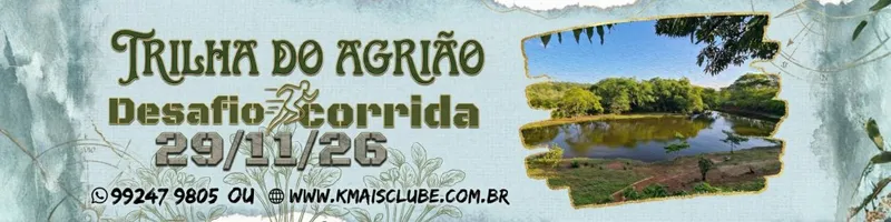 Desafio de Corrida Trilha do Agrião