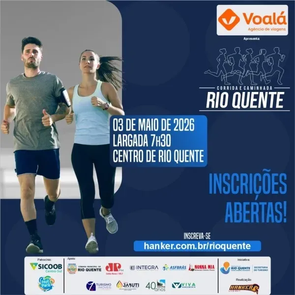 Corrida e Caminhada Rio Quente