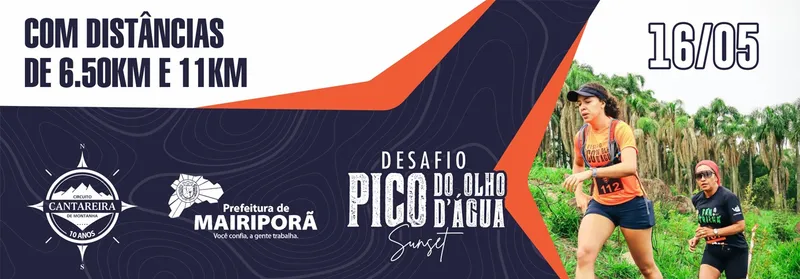 Desafio Pico do Olho D'água Sunset