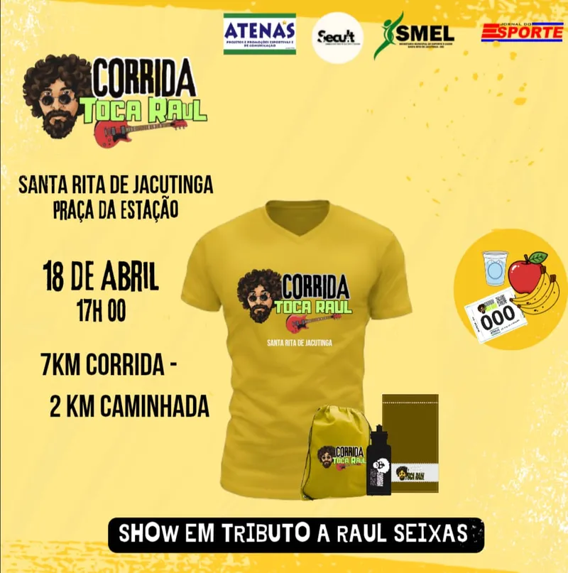 Corrida Toca Raul Santa Rita de Jacutinga