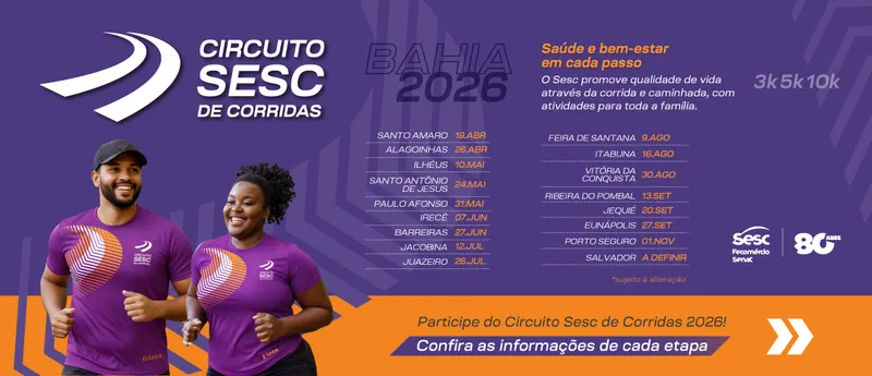 Circuito Sesc de Corridas - Etapa Ilhéus