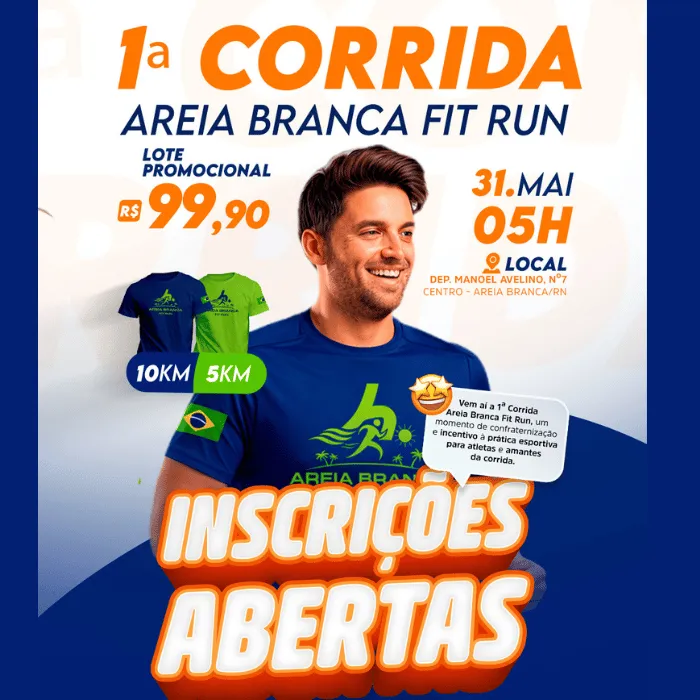 Corrida Areia Branca Fit Run
