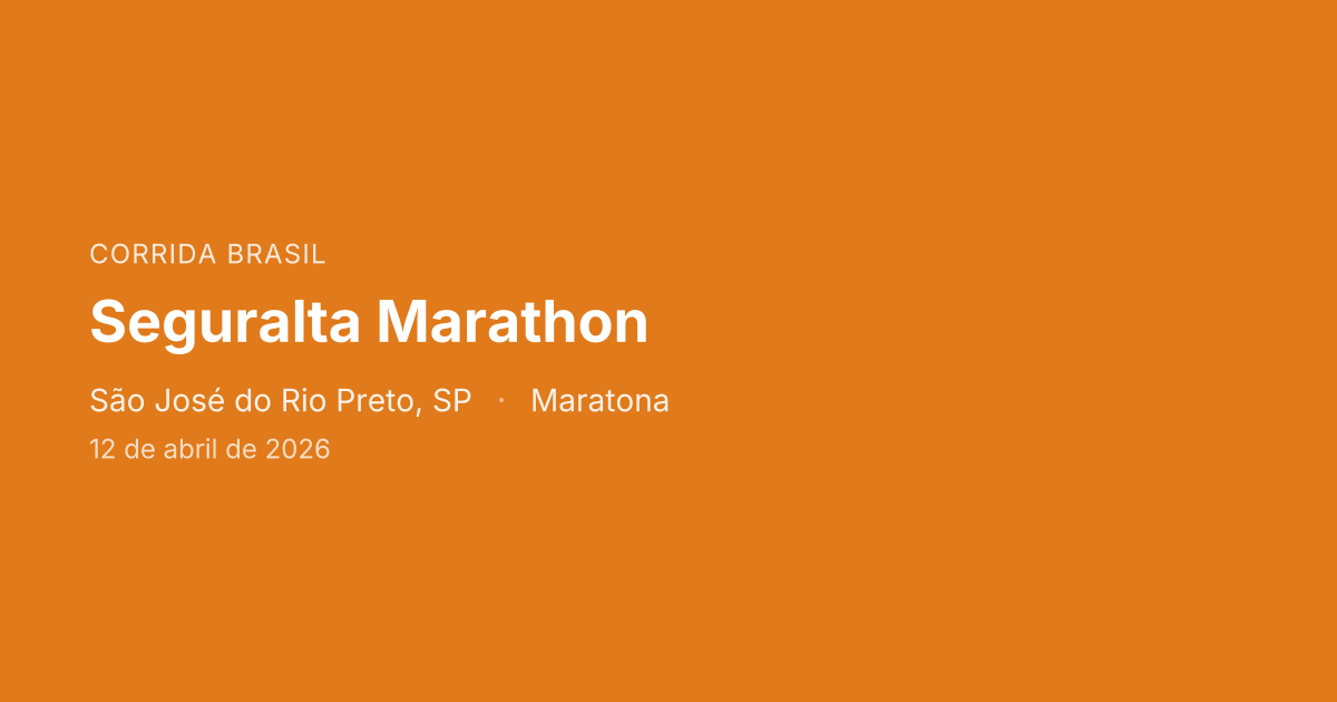 Seguralta Marathon