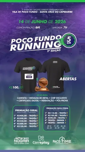 2ª Corrida Poço Fundo Running