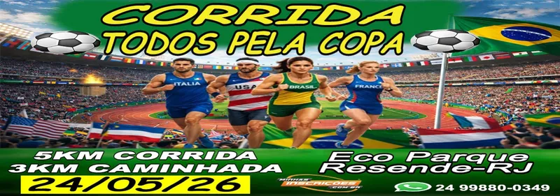 Corrida Todos Pela Copa - Resende