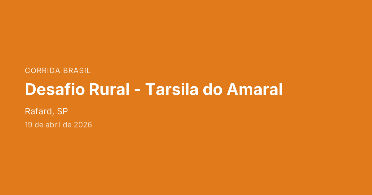 Desafio Rural - Tarsila do Amaral
