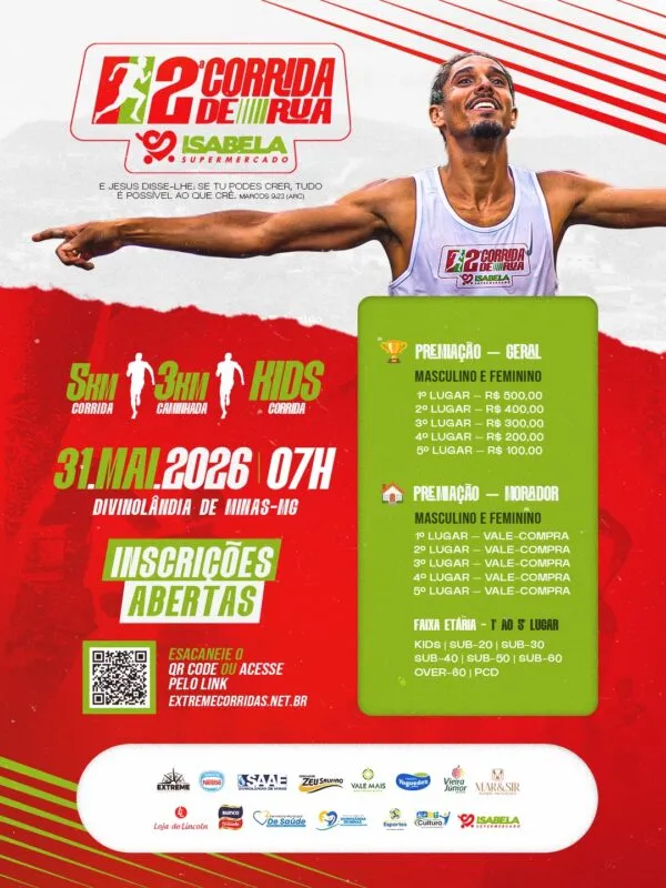 2ª Corrida de Rua do Isabela Supermercado