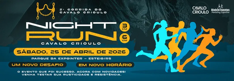 2ª Corrida Night Run Cavalo Crioulo