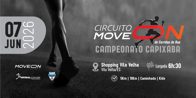 Circuito de Corrida Move On - Etapa Shopping Vila Velha