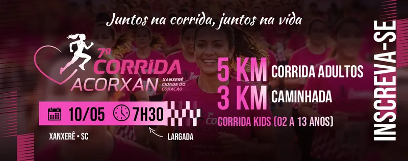 7ª Corrida Xanxerê Cidade do Coração