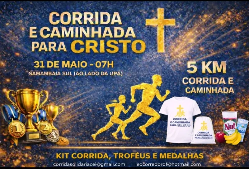 Corrida e Caminhada para Cristo