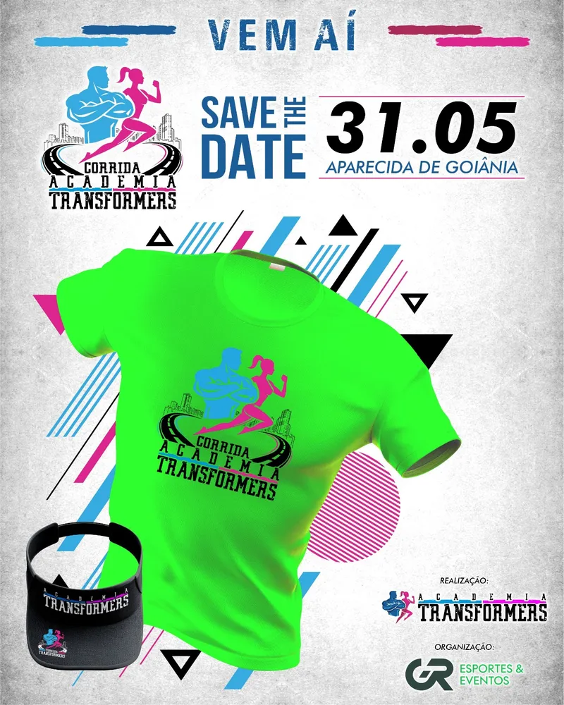 Corrida Academia Transformers