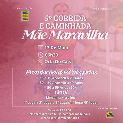 5ª Corrida Mãe Maravilha