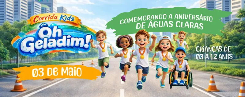 Corrida Kids Oh Geladim