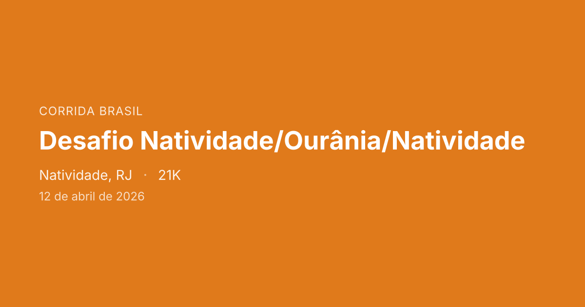 Desafio Natividade/Ourânia/Natividade