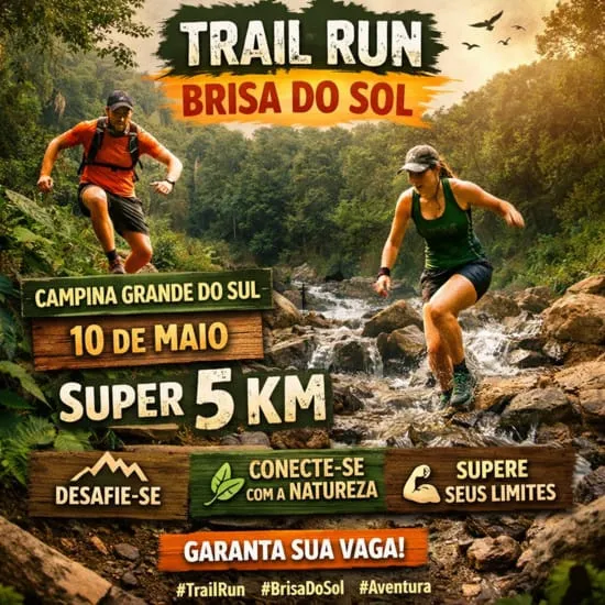 Corrida Trail Run Brisa do Sol - Campina Grande do Sul - Pr