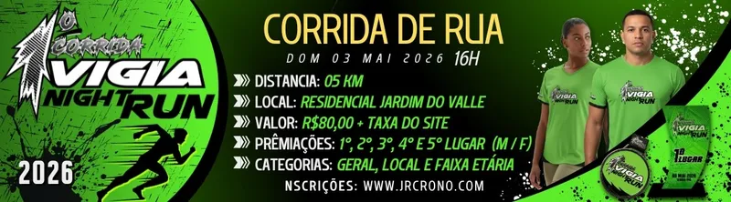 1ª Corrida Vigia Night Run