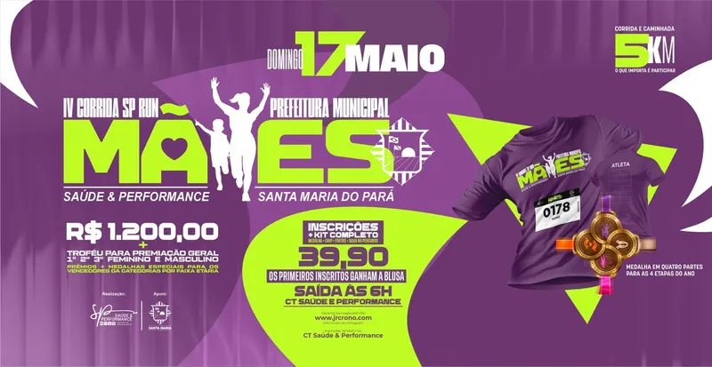 4ª Corrida SP Run - Especial Mães