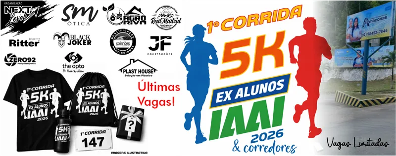 1° Corrida 5k Ex Alunos Iaai