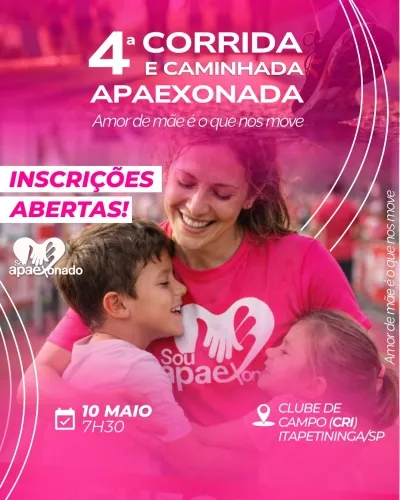 4ª Corrida e Caminhada Sou APAExonado