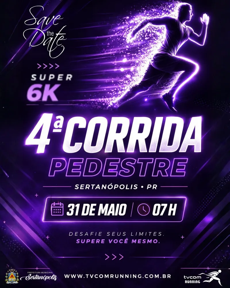 4ª Corrida Pedestre de Sertanópolis