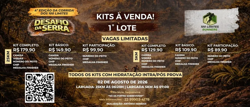 Corrida dos 100 Limites - 4ª Edição - Desafio da Serra