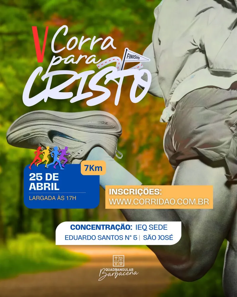 5° Corra Para Cristo