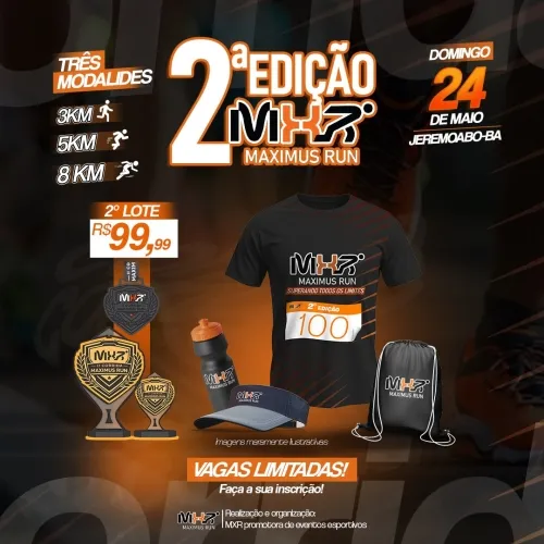 II Corrida e Caminhada Maximus Run