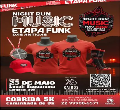 Night Run Music - Etapa Funk das Antigas