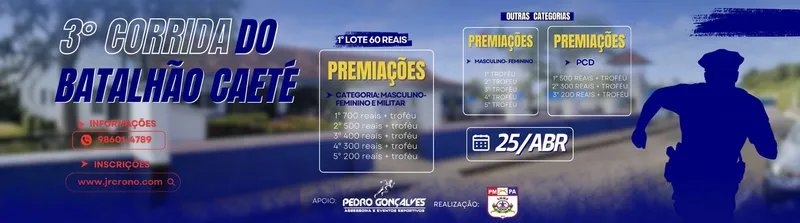 3ª Corrida do Batalhão Caeté