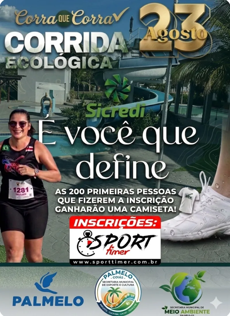CORRA que CORRA CORRIDA ECOLÓGICA - PALMELO GOIÁS