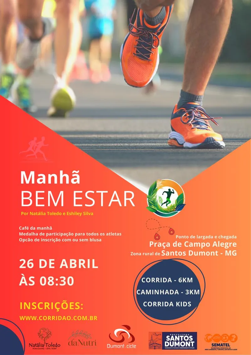 Corrida e Caminhada Manhã Bem-estar