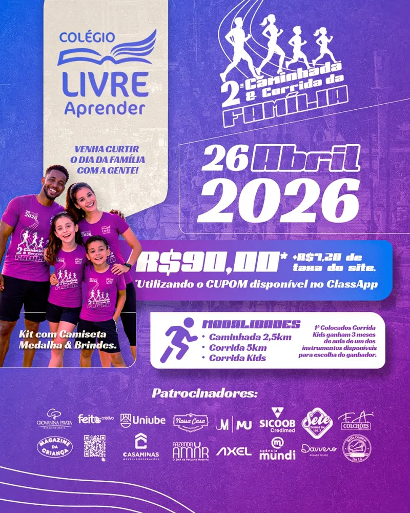 2ª Caminhada e Corrida da Família