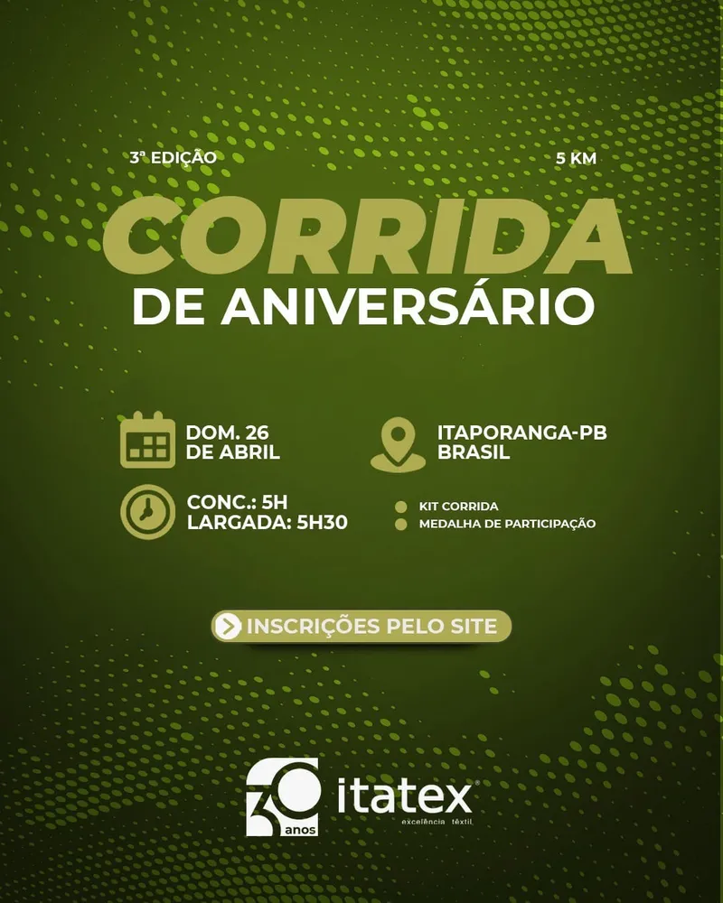 3ª Corrida de Aniversário da Itatex