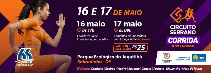 Circuito Serrano Corrida de Rua e Caminhada