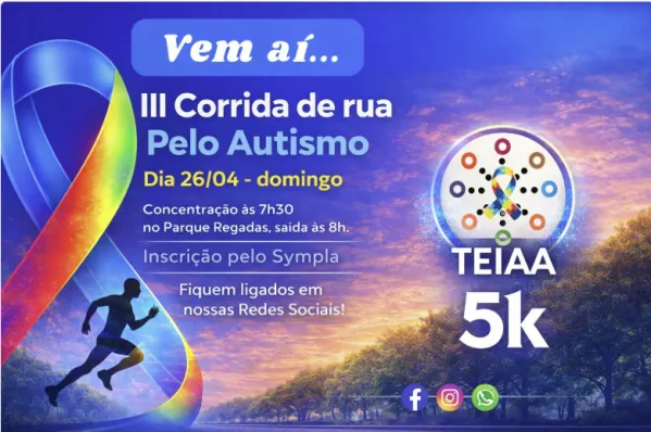 3ª Corrida de Rua pela Conscientização do Autismo
